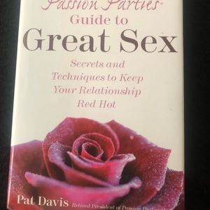⭐️ Passion Parties Guide to Great Sex. Hard cover book w/cover